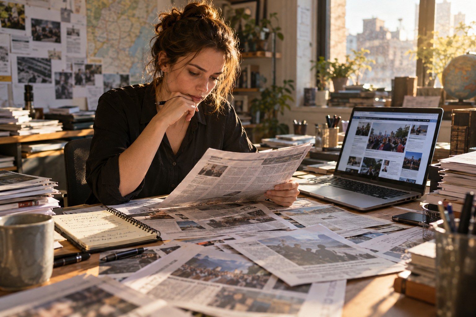 Suivre un dossier d'actualité générale